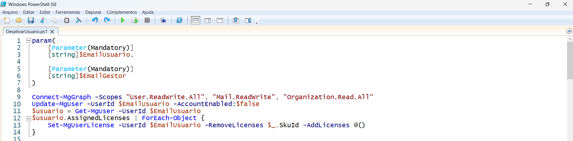 Como Automatizar a Desativação de Usuários no Microsoft 365 com PowerShell
